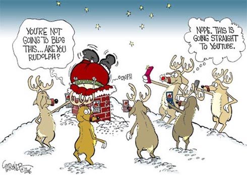 Christmas Comic - Social Media Marketing